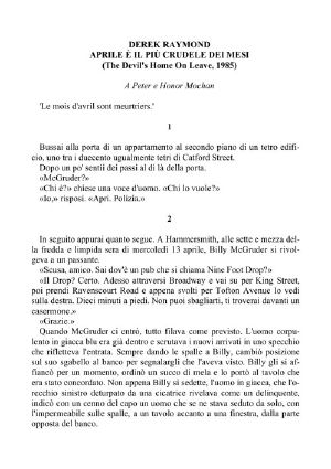 [Factory Series 02] • Aprile È Il Più Crudele Dei Mesi